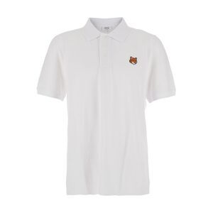 Maison Kitsune Men Fox Head Regular Polo